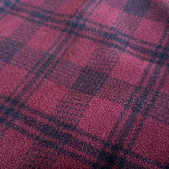 Carhartt maroon plaid fleece pullover 3T - Picture 7 of 7